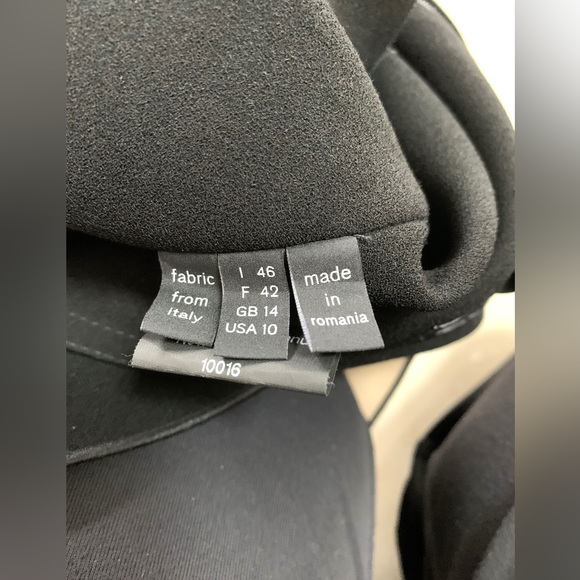 Woman's Derek Lam New York Italy Material Long Black Skirt Sz 10. Excellent - Picture 8 of 8